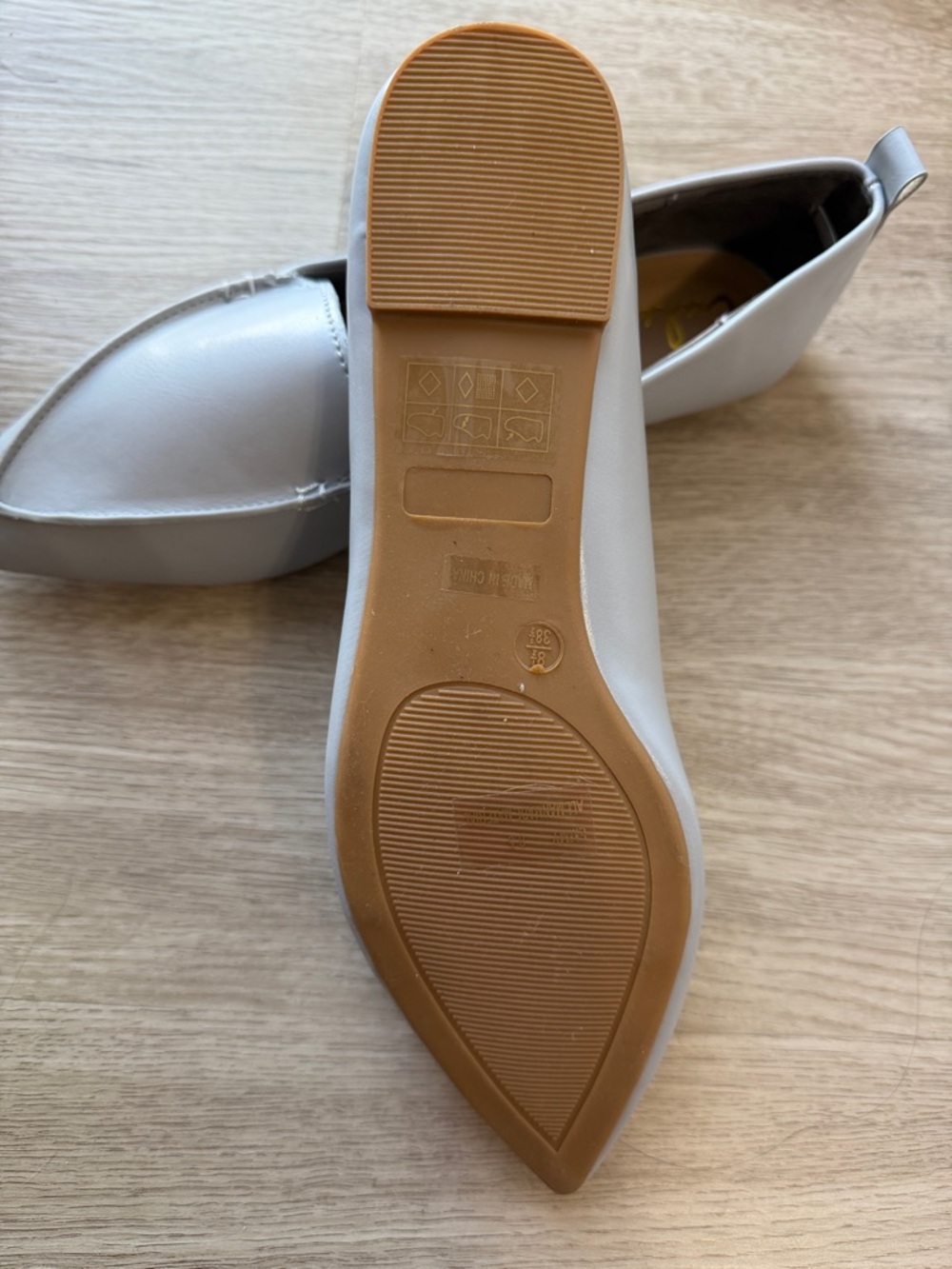 BRAND NEW! Emmy Dusty Blue Pointed Loafers - Size 8.5 - Picture 3 of 7